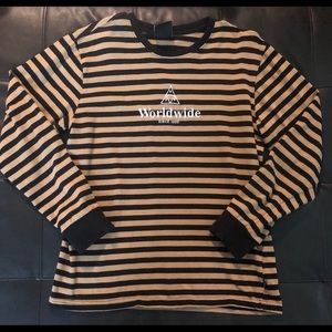 HUF Black and Yellow Medium Sweatshirt